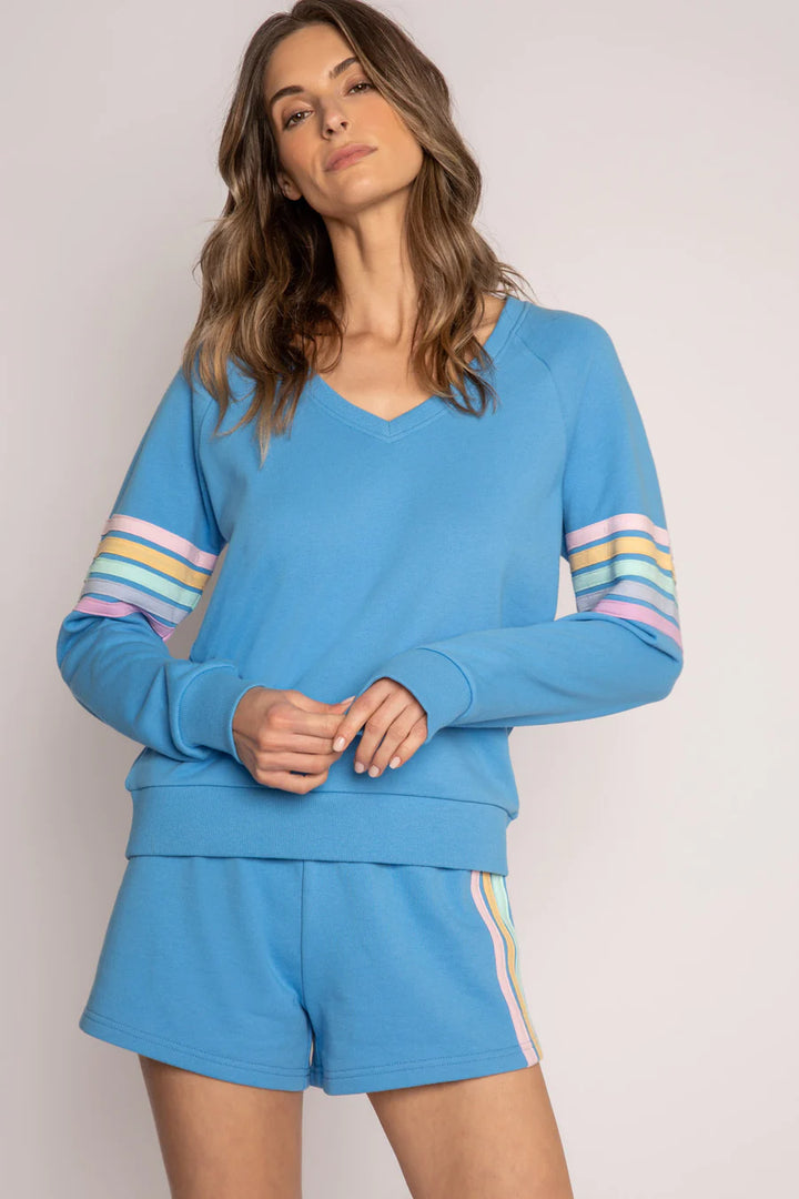 P.J. Salvage - Rainbow Room Sweatshirt and Short Set