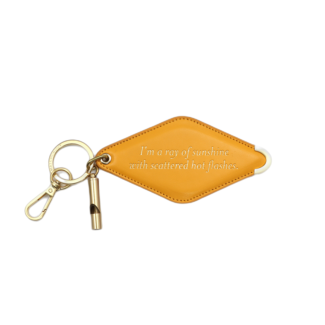 Funny Phrase Hotel Tag Keychain