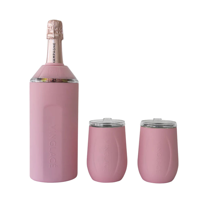 Vinglacé - Wine Cooler and Glass Gift Set