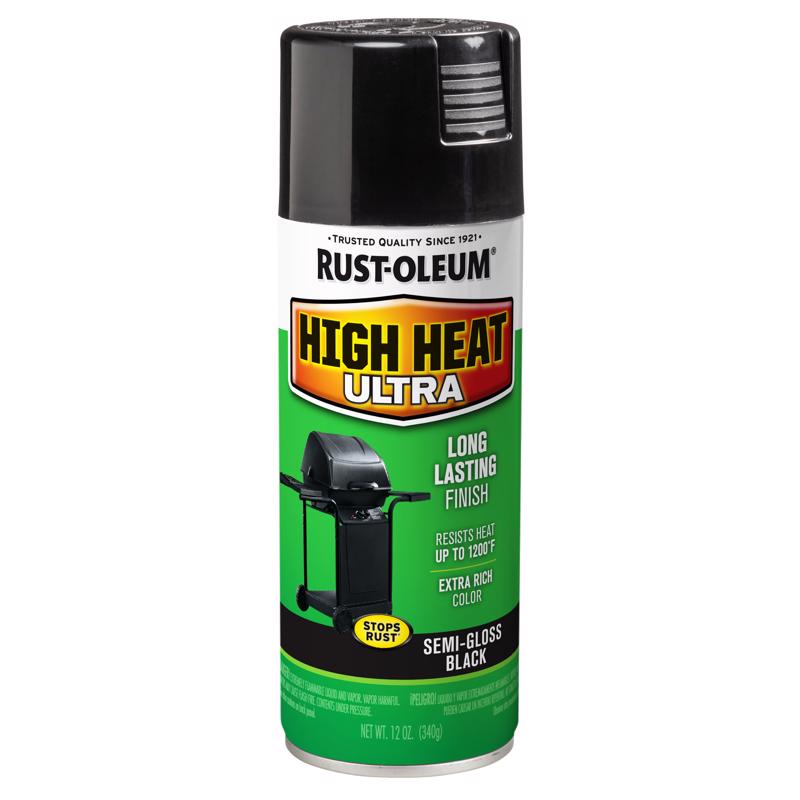 Rust-Oleum Specialty Satin White High Heat Spray Paint 12 oz - Ace Hardware