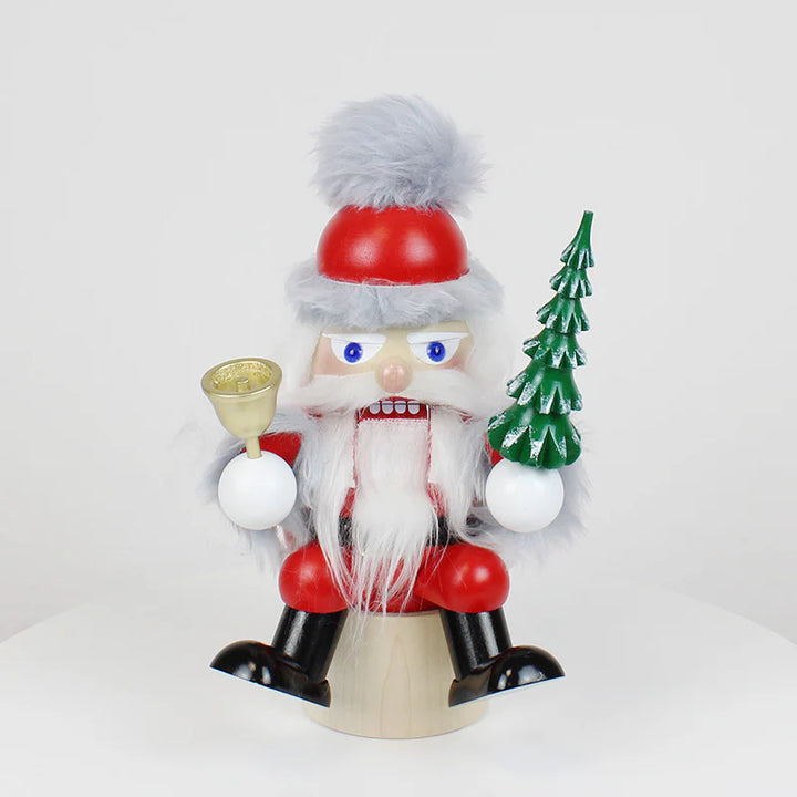 Steinbach - Santa with Tree Shelf Sitter Nutcracker