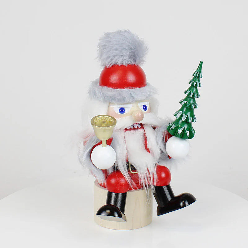 Steinbach - Santa with Tree Shelf Sitter Nutcracker