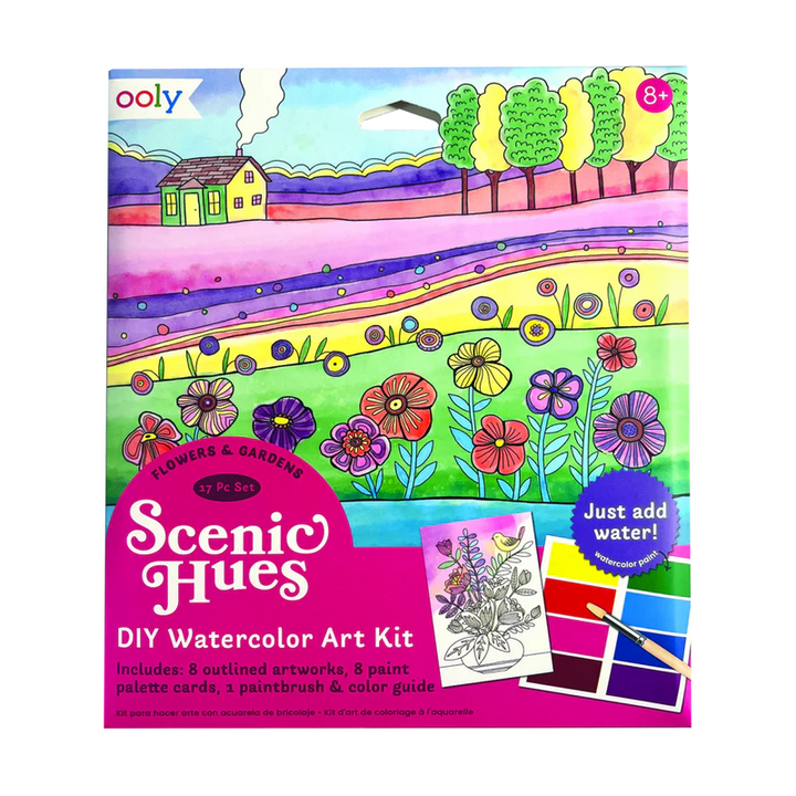 Ooly - Scenic Hues Watercolor Art Kit