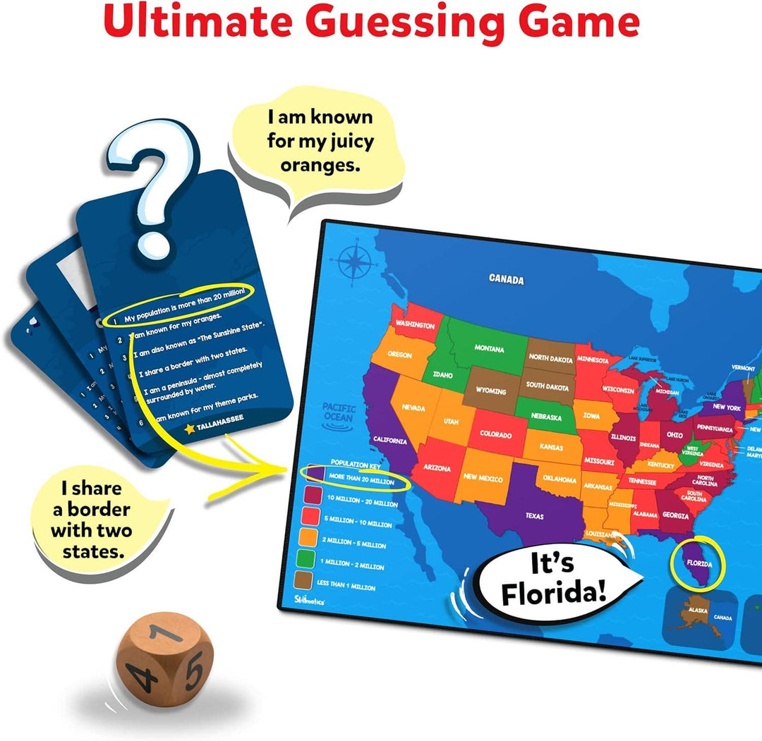 Skillmatics - Scout It Out! Geography Trivia Game