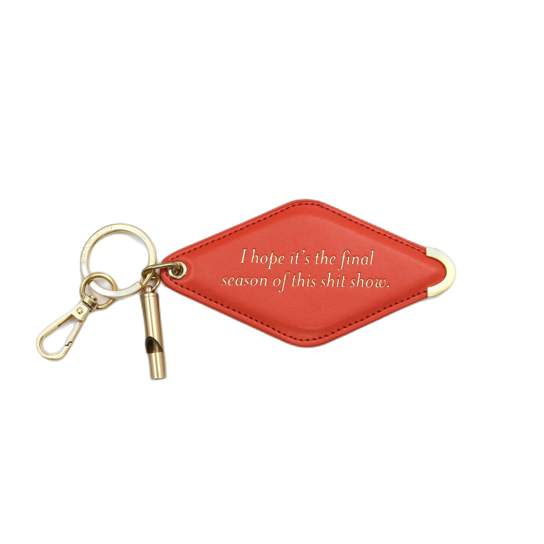 Funny Phrase Hotel Tag Keychain