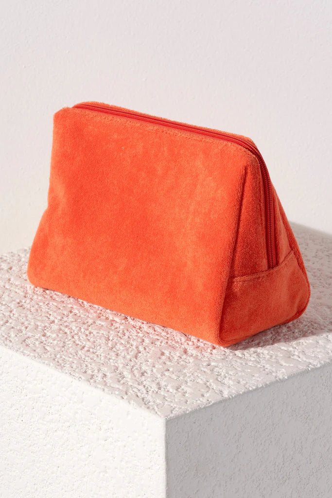 Sol Terrycloth Zip Pouch