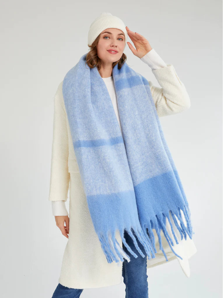 Sparrow Scarf - Sky