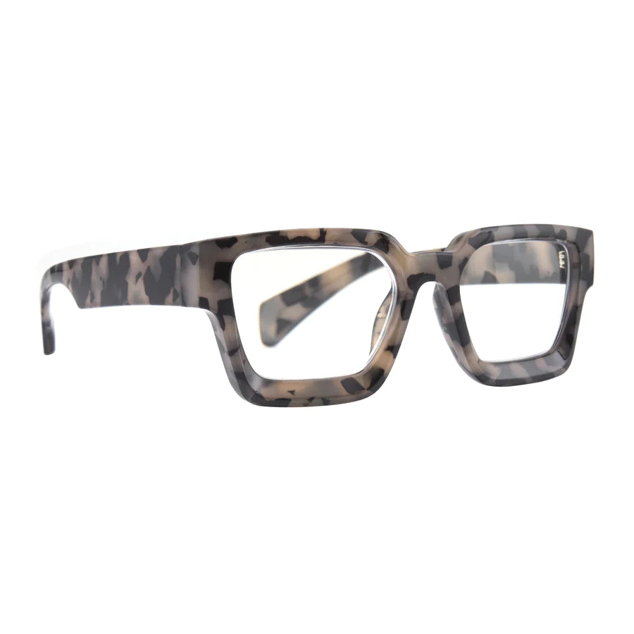 Ryan Simkhai Eyeshop - Spencer Readers - Bone Tortoise