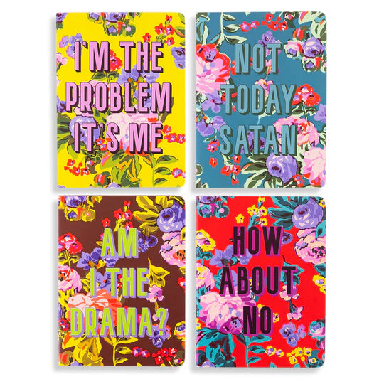 Furbish Studio - Stitched Notebook Set - Bold Floral