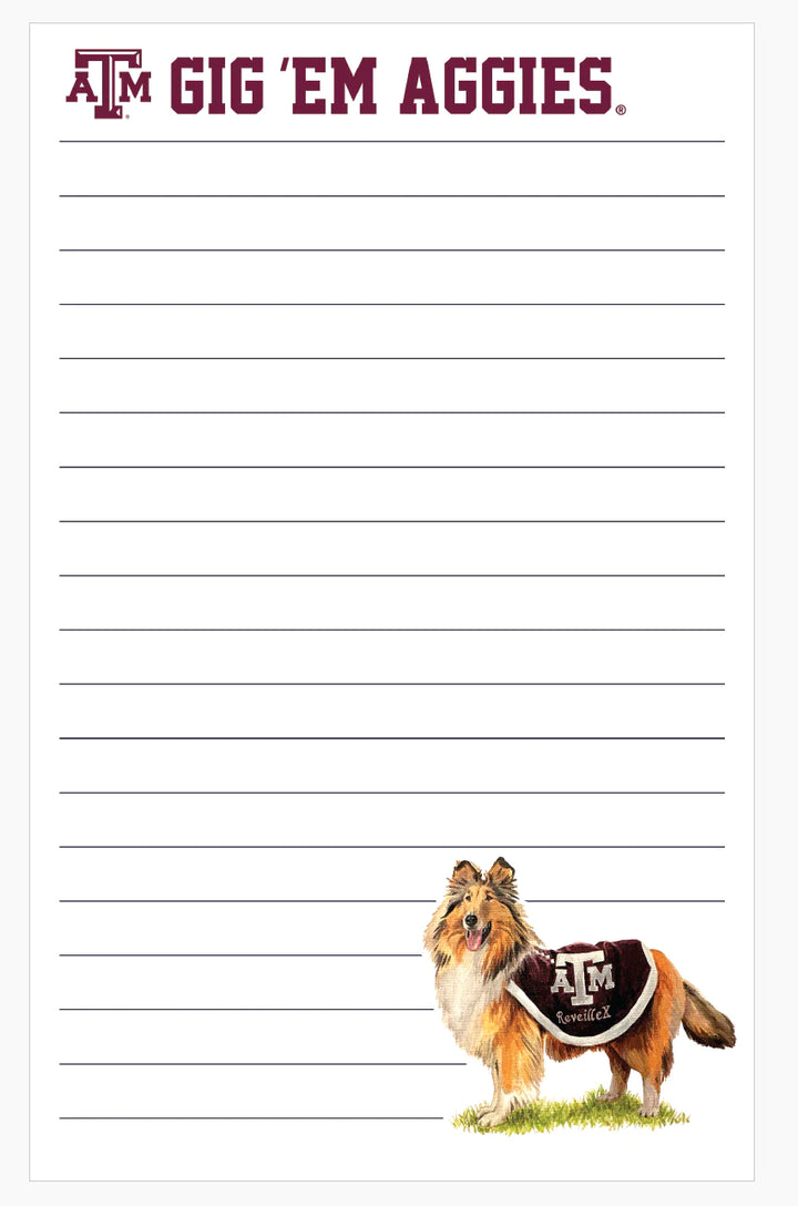 Collegiate Mascot Notepad