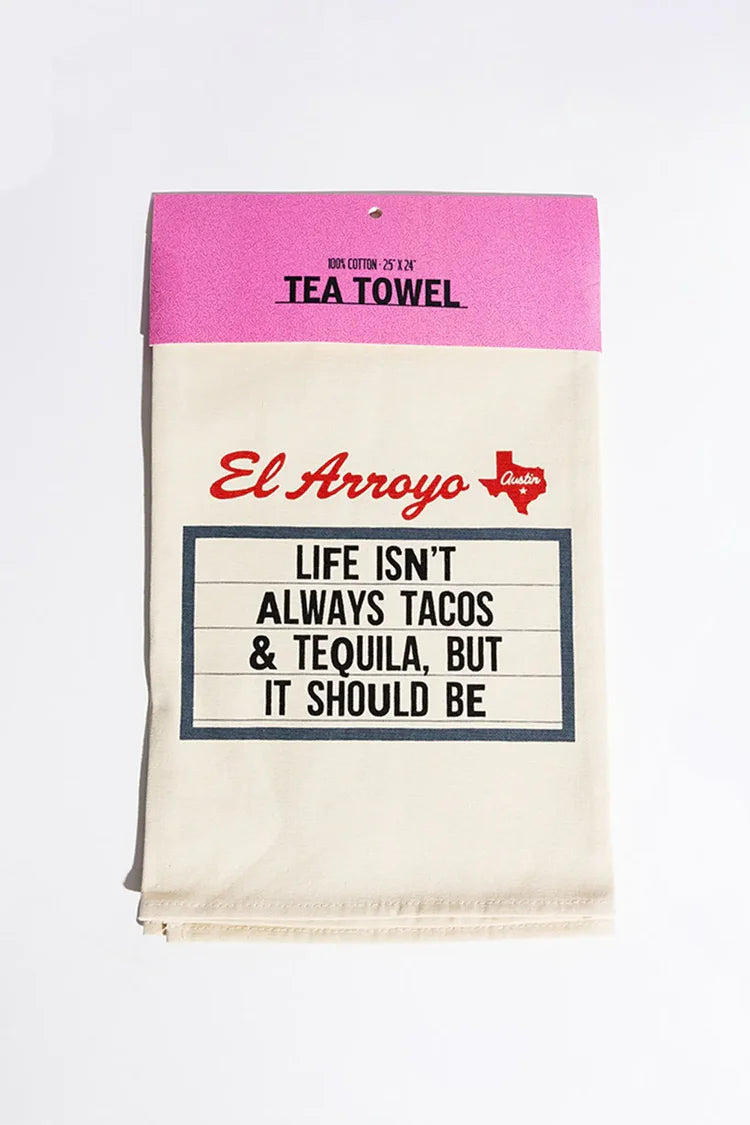 El Arroyo - Marquee Tea Towel