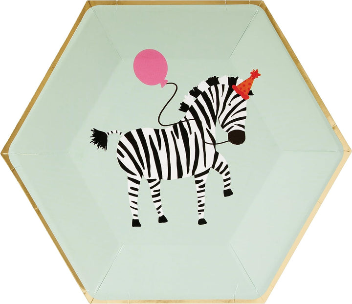 Party Animal Paper Lunch Plates