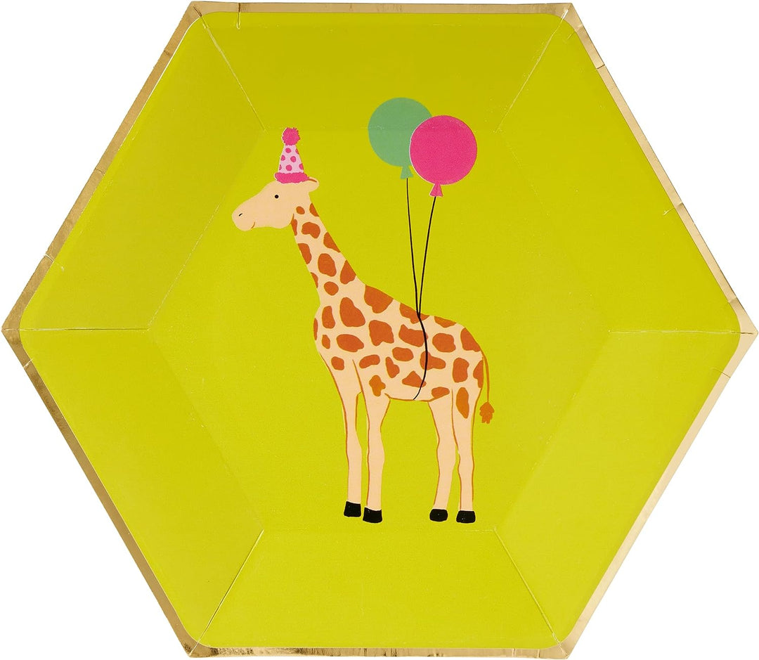 Party Animal Paper Lunch Plates