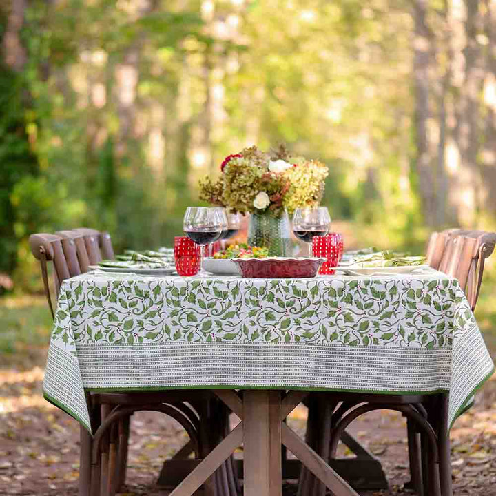 Pomegranate - Holly Berry Tablecloth