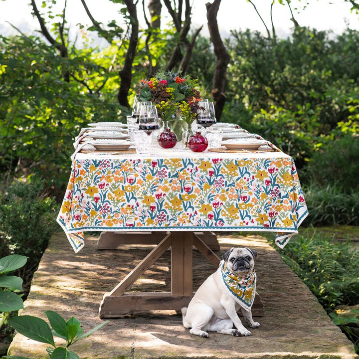 Pomegranate Inc. - Teal Garden Table Cover