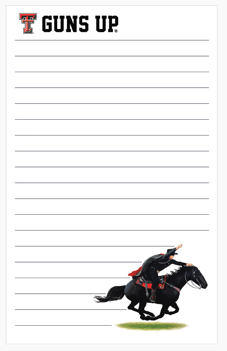 Collegiate Mascot Notepad