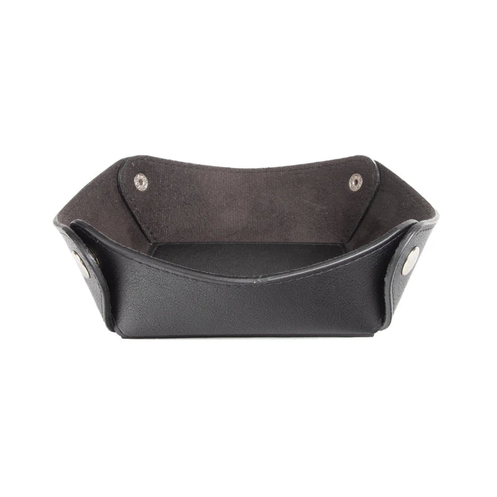 Leather Throw All Holder Tray