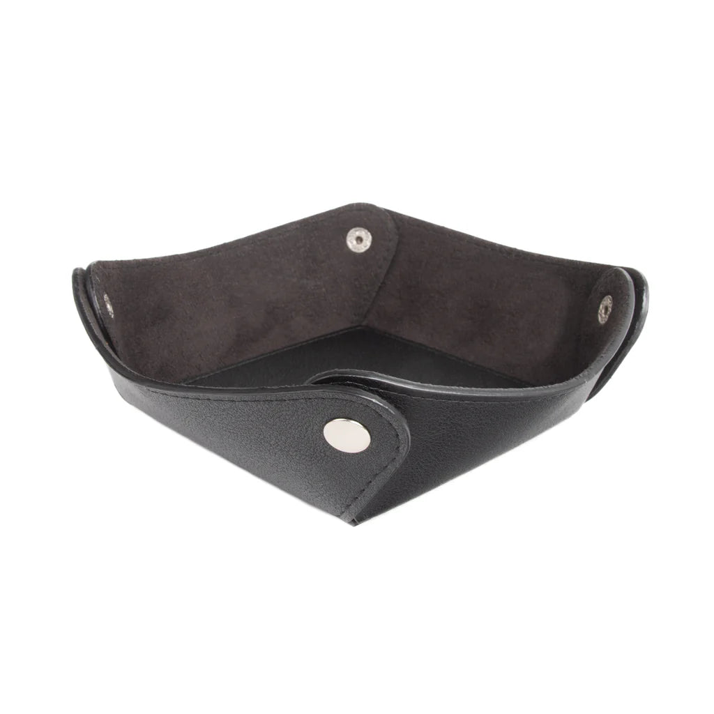 Leather Throw All Holder Tray