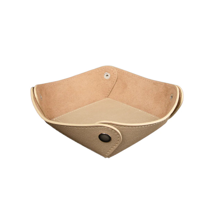 Leather Throw All Holder Tray