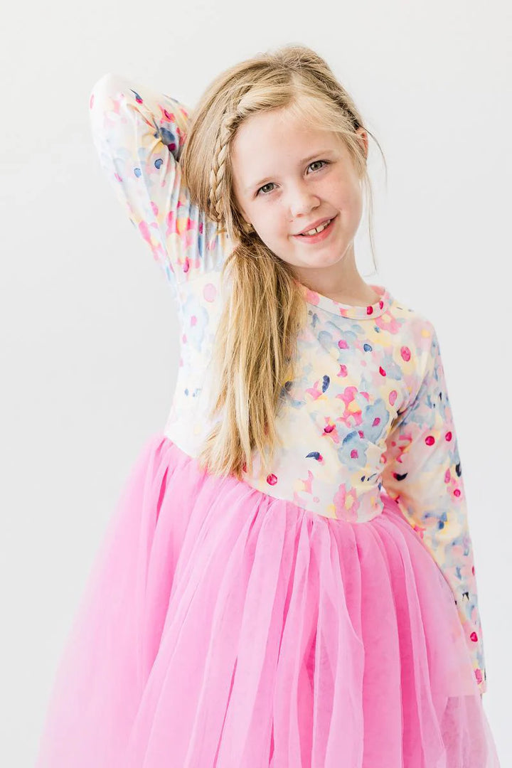 Mila & Rose - Girl's Flower Power Tutu Dress