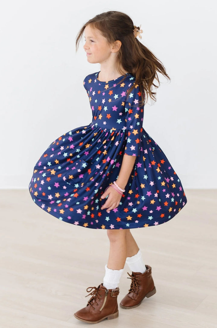 Mila & Rose - Girl's Halloween Stars Twirl Dress