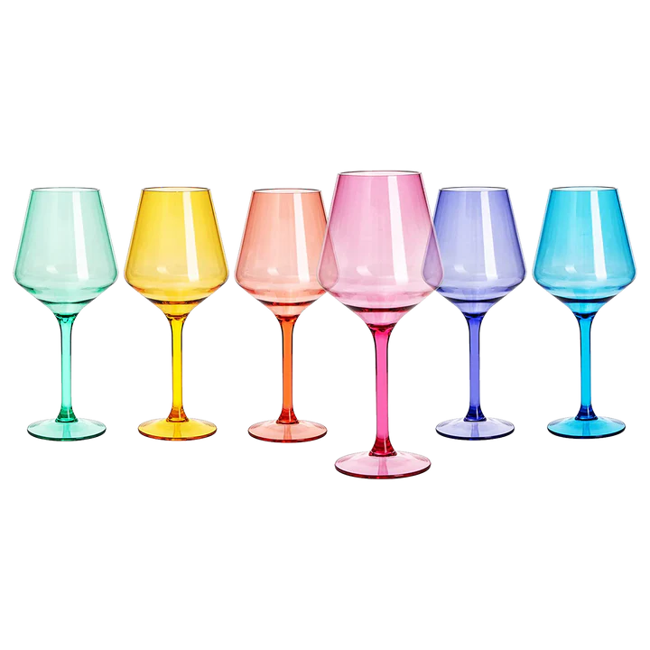 Unbreakable Colorful Wine Glass