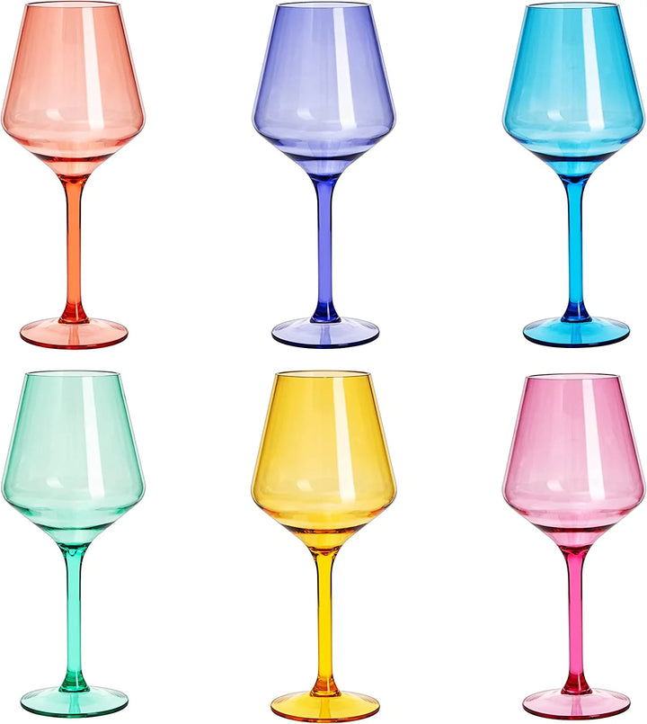 Unbreakable Colorful Wine Glass