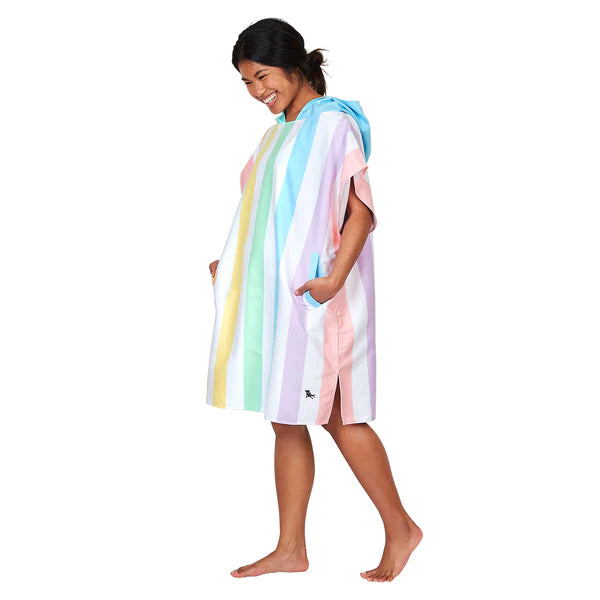 Dock & Bay - Adult Poncho - Unicorn Waves