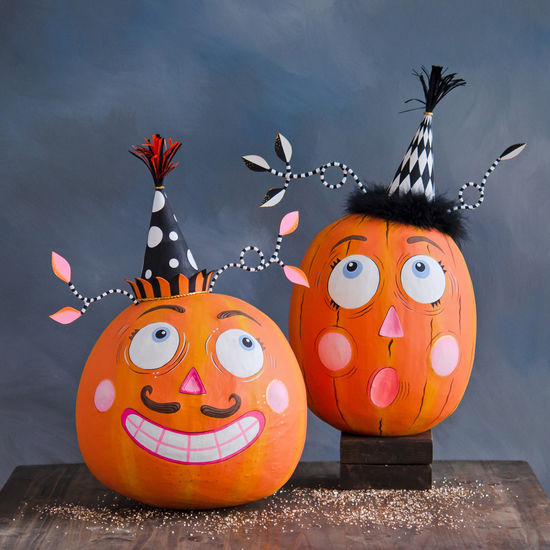 Glitterville - Large Party Pumpkin