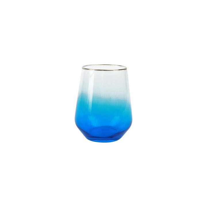 Vietri - Rainbow Stemless Wine Glass