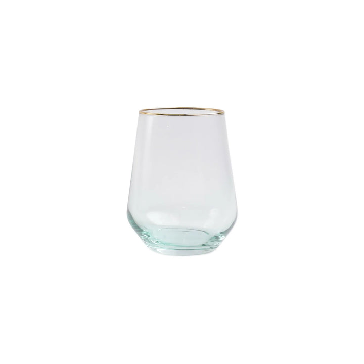 Vietri - Rainbow Stemless Wine Glass