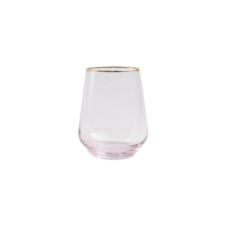 Vietri - Rainbow Stemless Wine Glass