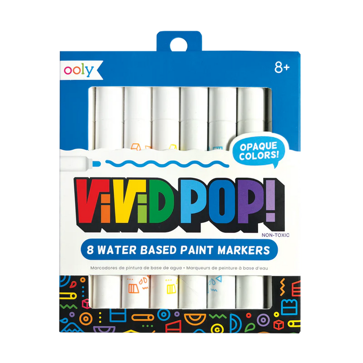 Ooly - Vivid Pop Water-Based Paint Markers