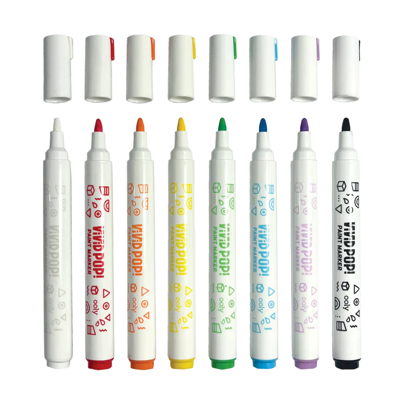 Ooly - Vivid Pop Water-Based Paint Markers