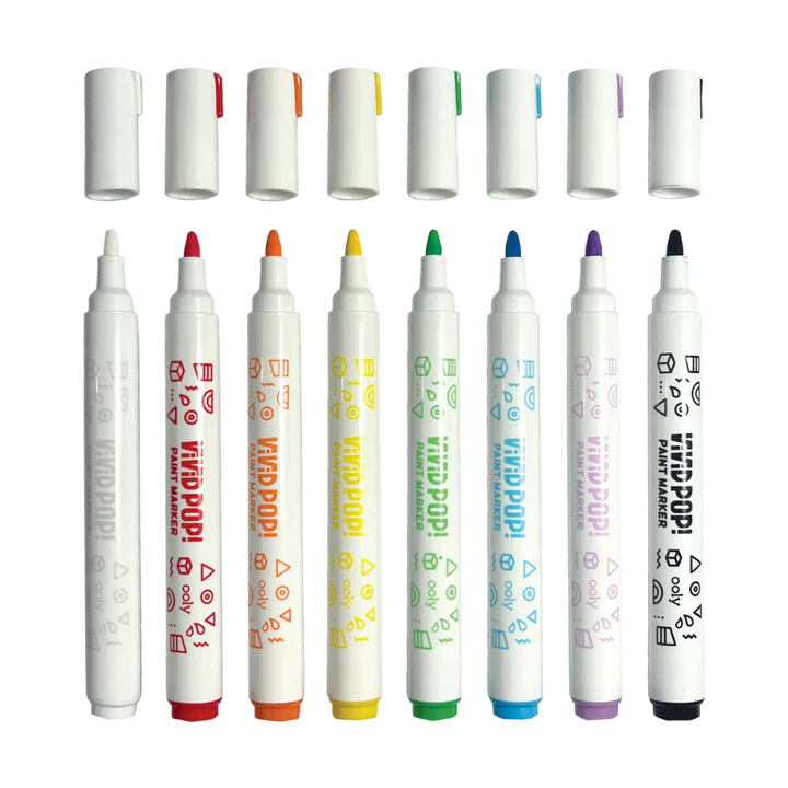 Ooly - Vivid Pop Water-Based Paint Markers