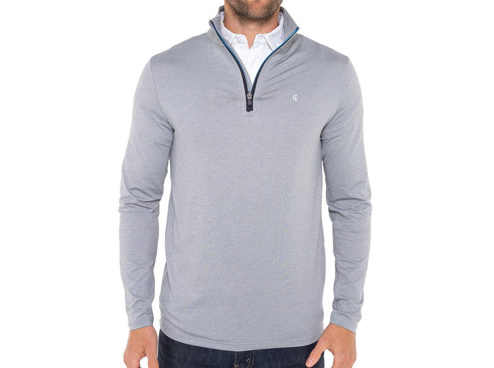 Criquet - Performance Pullover - Heather Gray