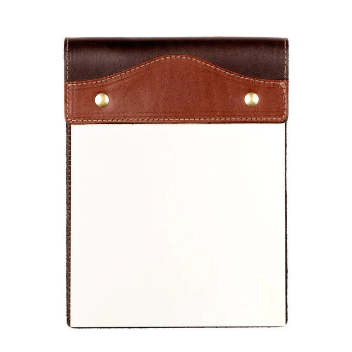 Leather Campaign Notepad with Refill