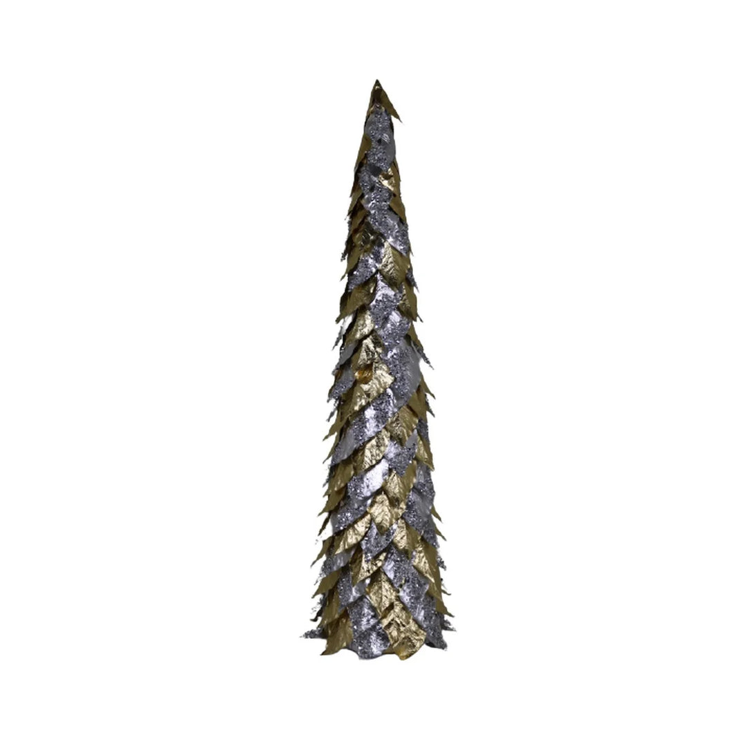 Metallic Sequin & Bead Christmas Tree