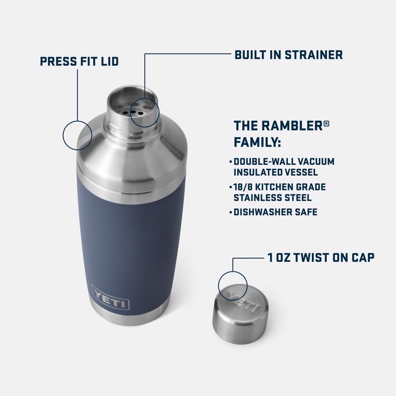 Yeti - Rambler 20 oz Cocktail Shaker - Navy