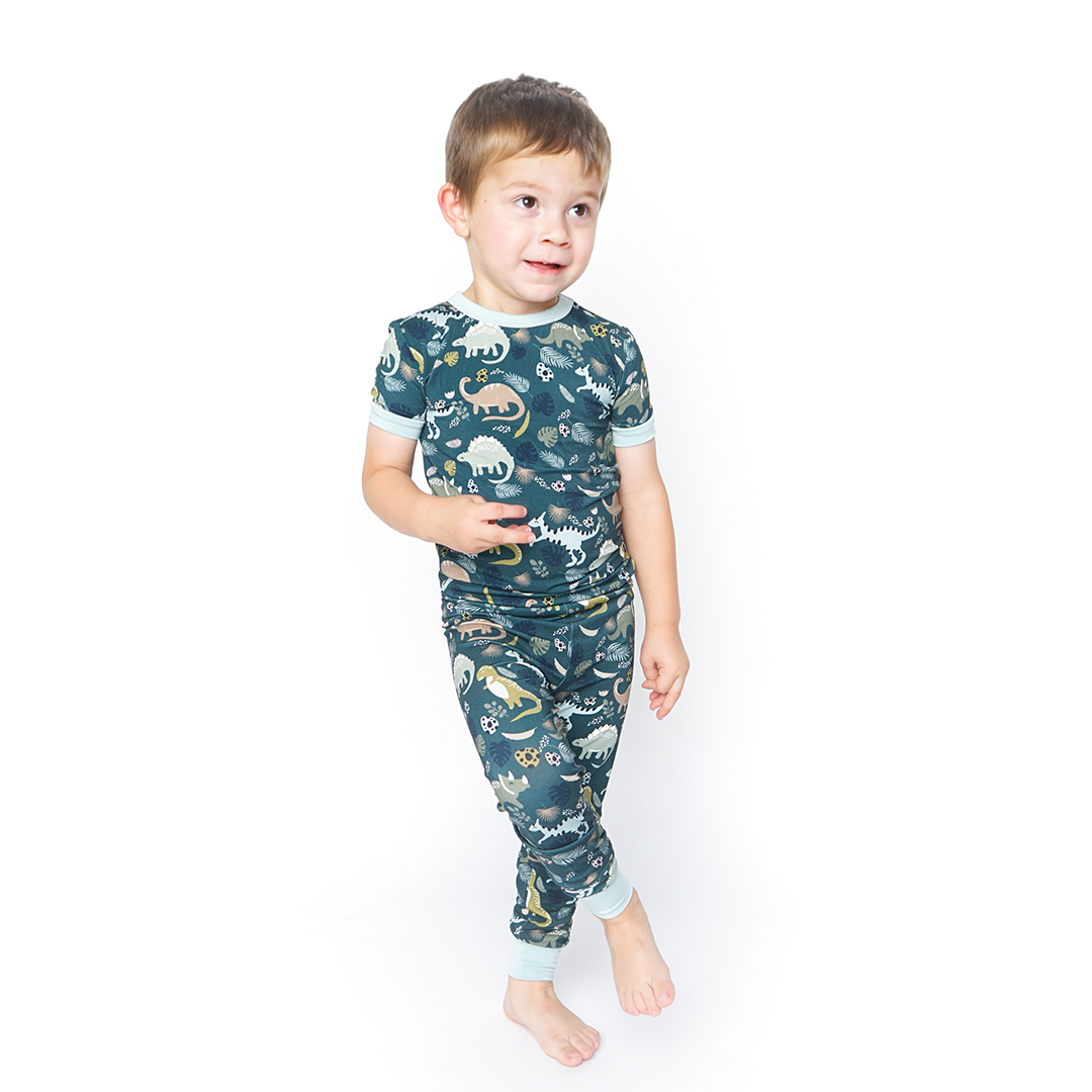 Emerson and Friends - Kid's Prehistoric Friends Bamboo Pajama Set