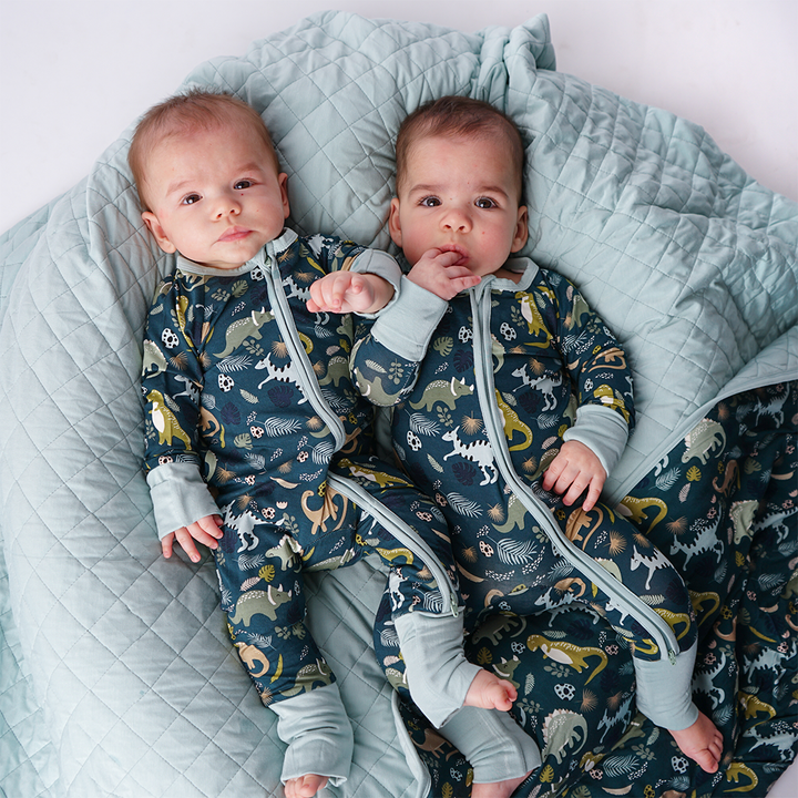 Emerson and Friends - Prehistoric Friends Bamboo Baby Pajamas