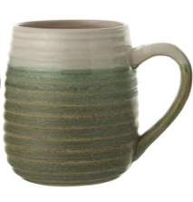 Glazed Stoneware Mug - Assorted