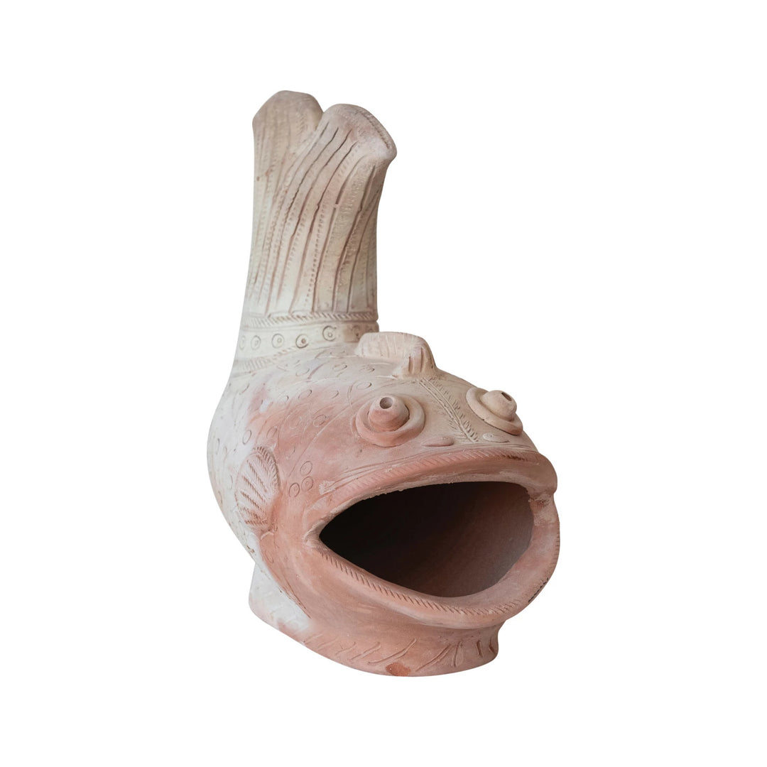 Terracotta Fish Planter