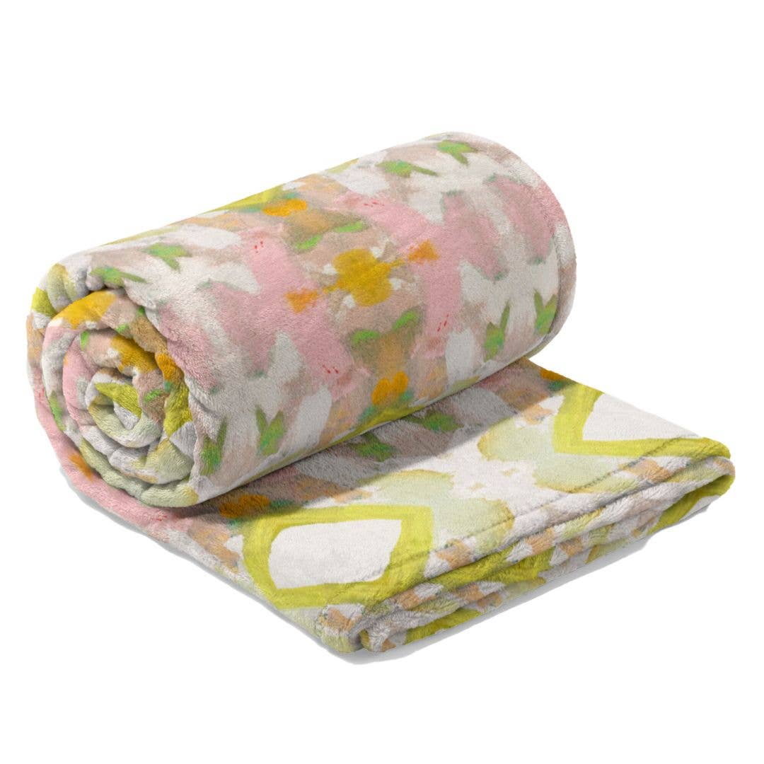 Laura Park Designs - Fleece Throw Blanket