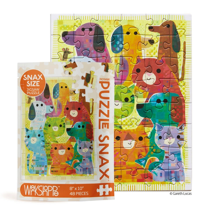 WerkShoppe - Snax Size 48 Piece Jigsaw Puzzle