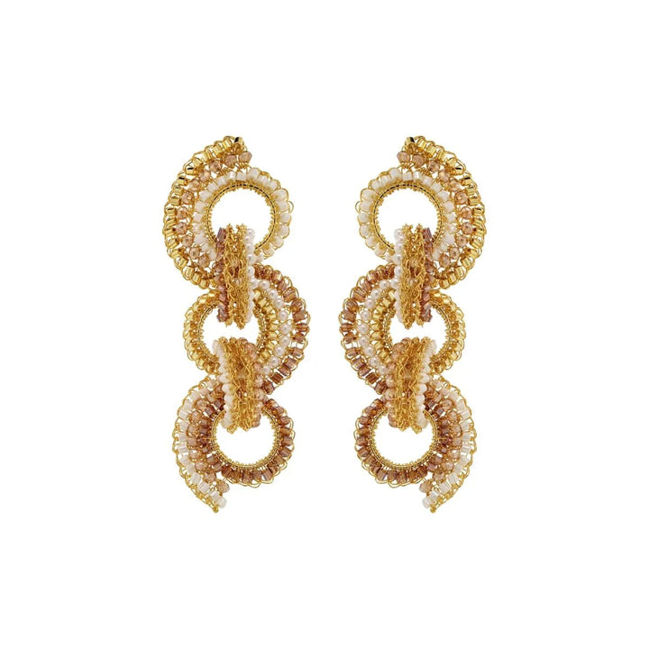 Lavish Elena Earrings - Capri by Sunset & Co.