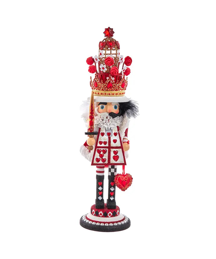 Hollywood Nutcrackers™ King Of Hearts Nutcracker