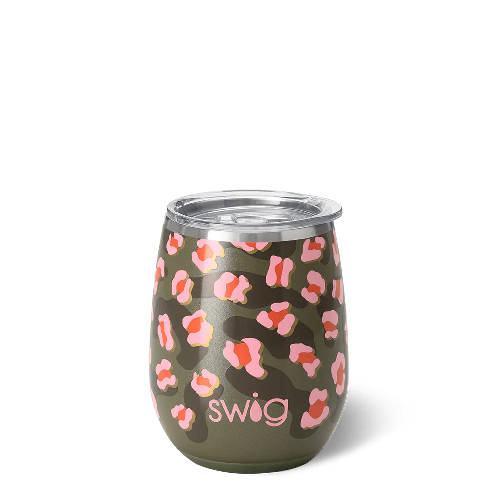 Swig Life Hot Pink Stemless Wine Cup 14oz