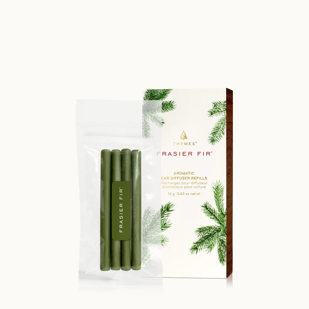 Thymes Limited - Car Diffuser Kit & Sachet - Frasier Fir