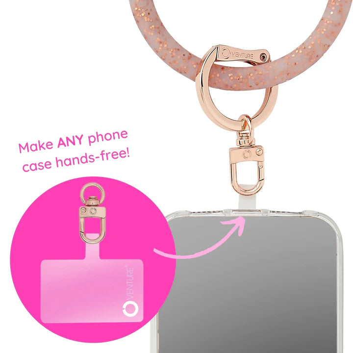 Rose Gold - The Hook Me Up™ Universal Phone Connector